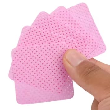 Nail Polish Remover Wipes, Nail Wipes for Gel and Regular Polish, Easy to Use, Travel Friendly, 100 Count