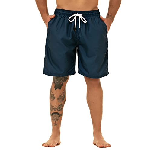 Image of KAILUA SURF Mens Swim Trunks Long, Quick Dry Mens Boardshorts, 9 Inches Inseam Mens Bathing Suits with Mesh Lining
