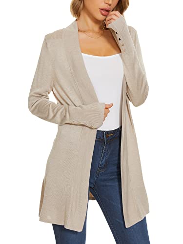 Image of Cardigan for Women Long Sleeve Cardigan Sweaters for Spring Fall