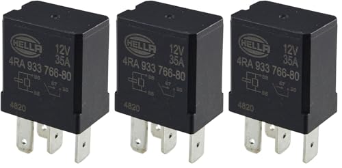 Relais HELLA 4Ra 933 766-801 inverseurs 12V 4 pôles électricité auto lot de 3
