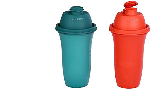 Signoraware Shake N Shake Sipper Set, 500ml, Juego de 2, Multicolor Cover