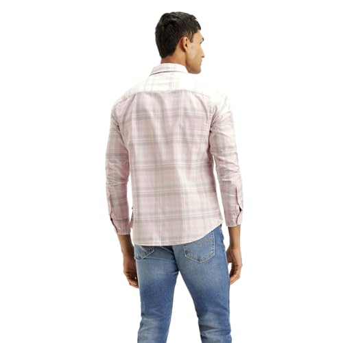 Image of Men's Checkered Slim Fit Shirt
