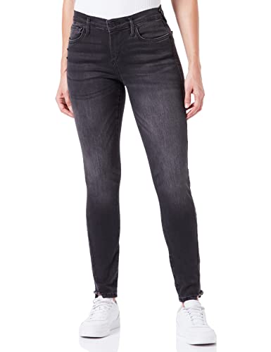 True Religion Damen Halle Jeans, Schwarz, 28W EU