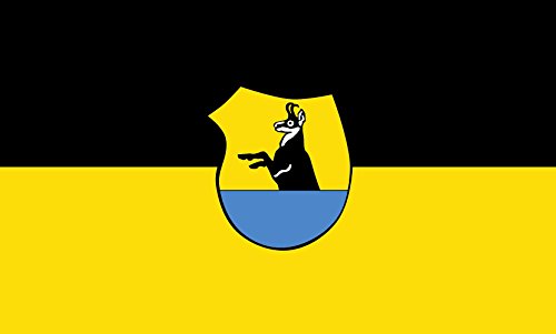 Drapeau paysage Jachenau grand format pavillon extérieur 90x150cm - 2