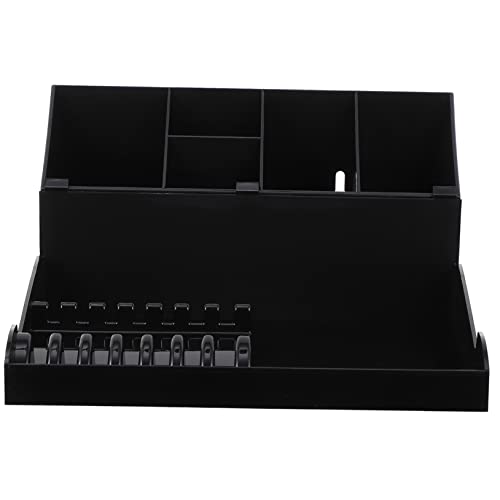 SOESFOUFU Hairdressing Holder Hair Cutting Box Compact Storage for Barber Tools Clips