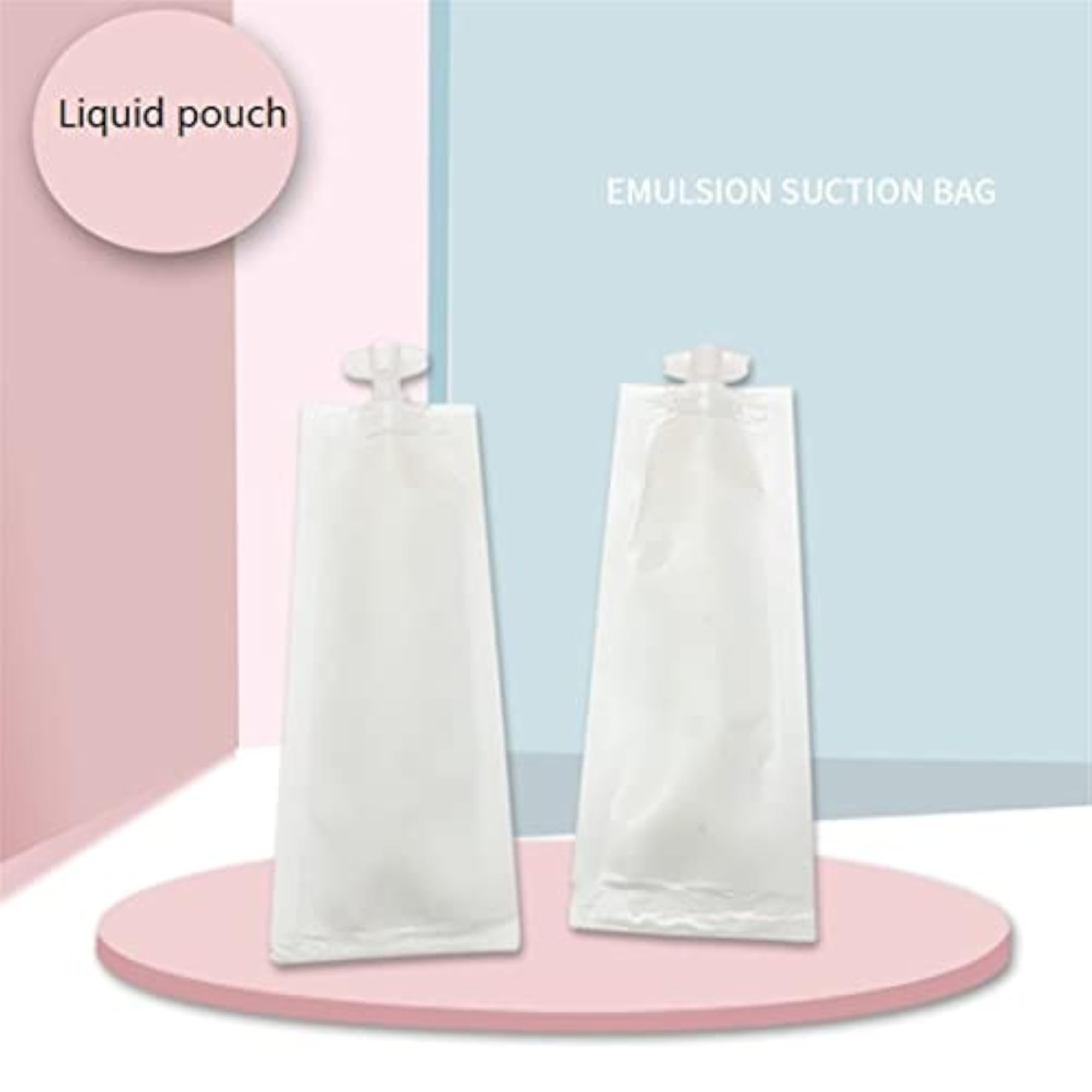50Pcs 0.17oz Matte Cream Shampoo Pouches