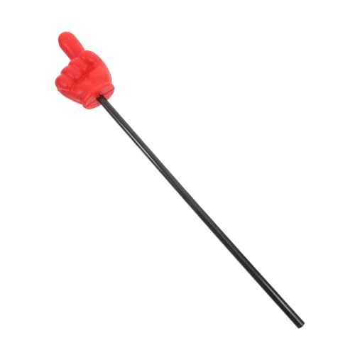 Garneck Gesture Stick for Classroom Engagement Interactive Teaching Tool for Boys and Girls Red Pointer for School Activities Easy Use Hand Gesture Prop for Parties and Performances