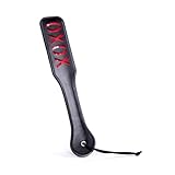 Schwarz Leder Spanking Paddles für SM Spiele - Leder Sexspielzeug SM Paddles für Sexspiele -...