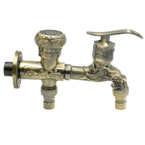 Robinet buanderie pratique double sortie resout manque place - 2