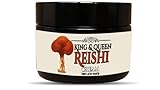 Reishi Mushroom Cream – Immune & Stress-Calm Support | Ganoderma lucidum Adaptogen with Tremella Hydration Complex | 4 oz – King & Queen Wellness