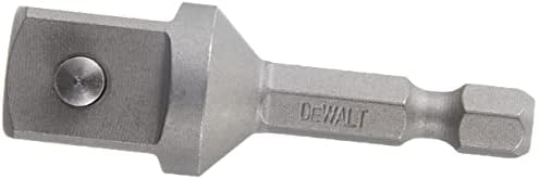 Dewalt DT7512-QZ 1/4IN HEX to 1/2SQDR Impact Adaptor, 1/2_Inch