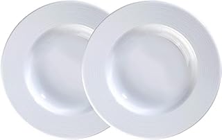 Kahla Nature | Set of 2, 22.5cm Porcelain Soup Plates | German Quality