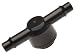 ACDelco 24024822 GM Original Equipment Windshield Washer Check Valve, 1.8 in