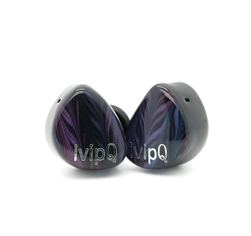 ivipQ HIFI有線インイヤーヘッドホンは、1DD 10mmドライバー、3.5mmステレオプラグ IEM、着脱式ケーブル、耳かけ式デザインを採用したモニターヘッドホンです 中華イヤホン(マイクなし)