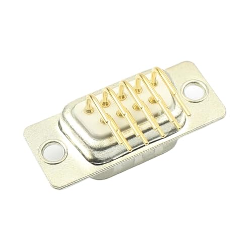 Image of DB15 DB25 DB9 DB37 Parallel Serial Port Fmale /Male Solder Connector Plastic Assemble Shell Cover 37 9 15PIN VGA Adapter(DB37 Female,3PCS)