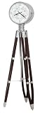 Howard Miller Ivy Black Coffee Tripod Clock