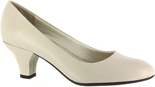 Easy Street womens Fabulous pumps shoes, Bone, 7.5 US2