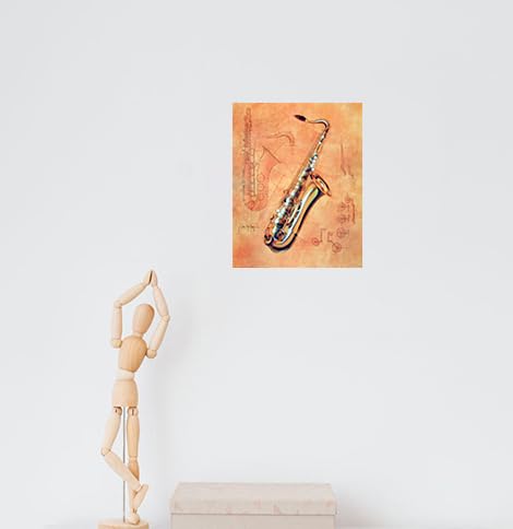 Amazon.com: Impact Posters Gallery Music Instrument Wall Decor