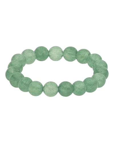 Purelei Aventurine Light Anxiety Ring (S-M) – Verstellbarer Damenring aus Aventurin-Perlen – Wasserfester Ring Damen – Anti Stress Ring… – Ansicht 1