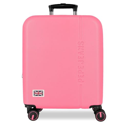 Valise cabine fuchsia Pepe Jeans Aris pour voyager léger en week-end