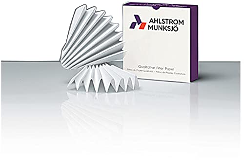 Image of Ahlstrom-Munksjo 5610-1850 PrePleated Fluted Filter Paper, 18.5cm Diameter (Pack of 50)