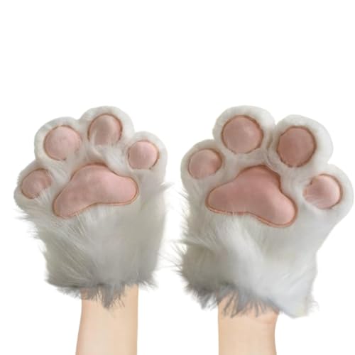 Guantes de pata peluda solución contra manos frías en adultos y niños