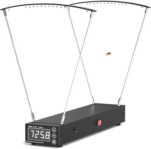 Ballistic Precision Chronograph, Slingshot Bullet Bow Velocity Speed Tester with MPS/FPS Joules Readings