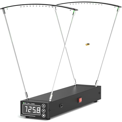 Ballistic Precision Chronograph, Slingshot Bullet Bow Velocity Speed Tester with MPS/FPS Joules Readings