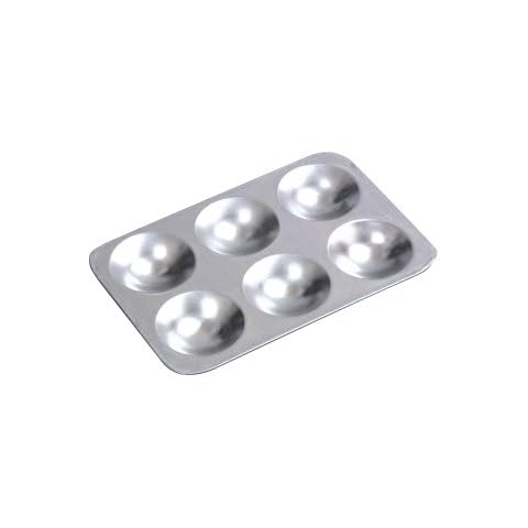 Jakar Aluminium Oblong Palette with 6 Wells Cover