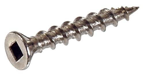 Hillman 47444 Stainless Steel Square Drive Deck Screw, 8 X 2-Inch, 725 Pack