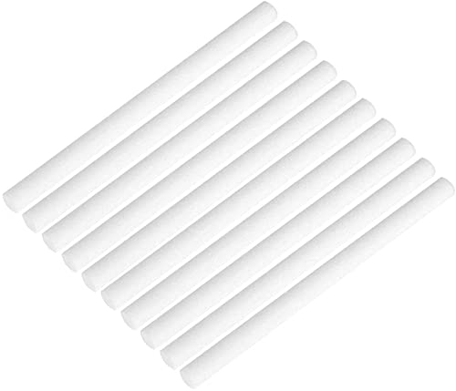 20 Unids Filtros de Humidificador Palos Reemplazos de Mecha Mini Humidificador Personal USB Esponjas de Repuesto Recambio Palo Humidificador Difusor Palos de Algodón