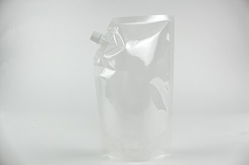 (50) 5.5” X 9.0” X 3.0” OD Transparent Spout Bags