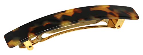 Barrette Tokyo French Amie en acétate haut de gamme et fermoir doré