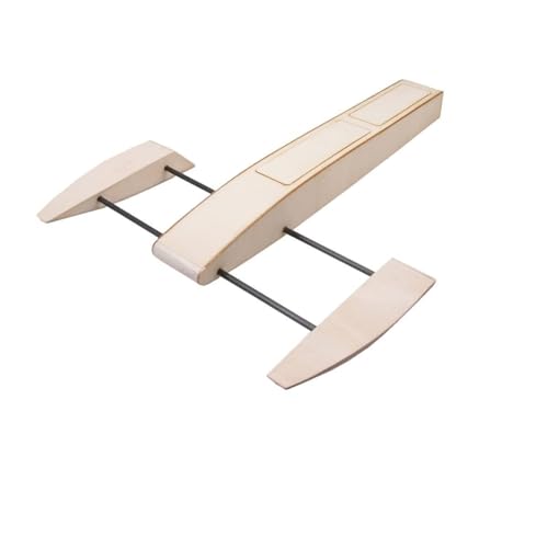 Flcivsh RC Speed Boat Wooden Sponson Outrigger CamaróN Speed Boat Model Kits Radio Control Remoto Speedboat, Kit Simple