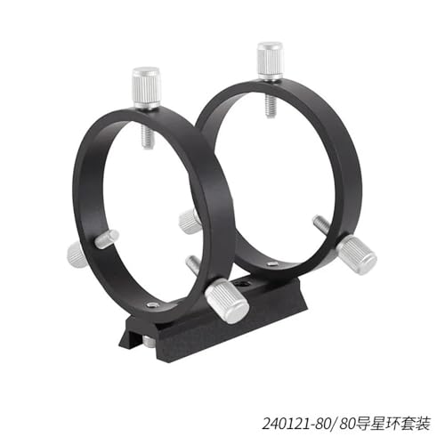 Soporte de telescopio de 80mm con base de cola de milano para astrofotografía 2