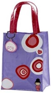 Momiji Zakka Mini Bag with Key Ring, Purple