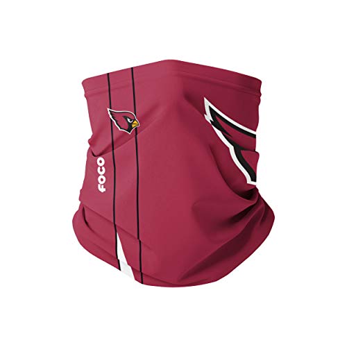 FOCO Arizona Cardinals NFL On-Field Sideline Logo Gaiter Scarf - Adult