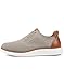VILOCY Mens Casual Dress Tennis Shoes Slip on Walking Shoes Fashion Sneakers Hands Free Breeze Business Oxfords Mesh Comfortable Lightweight Breathable Khaki,EU49