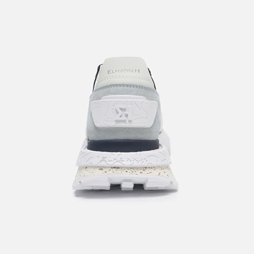 Image of The NSJ600 is a Sneaker with a Very Graphic Design, Made of Leather, Premium Suede and Nylon its Vintage Sporty Finish fit Every Outfit.