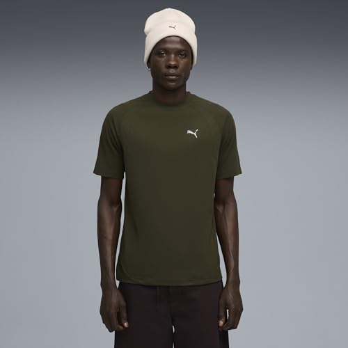 Puma Unisex Evostripe Tees, Dark Olive, XL EU – Ansicht 2
