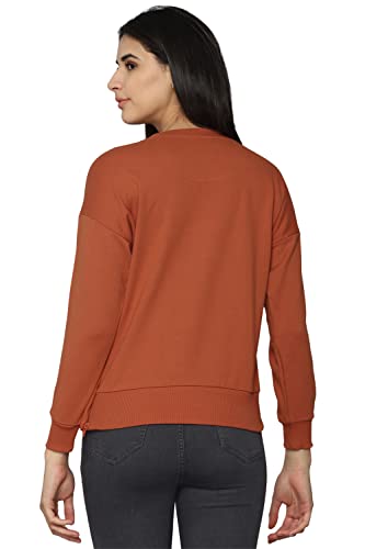 Image of Allen Solly Women's Cotton Crew Neck Sweatshirt