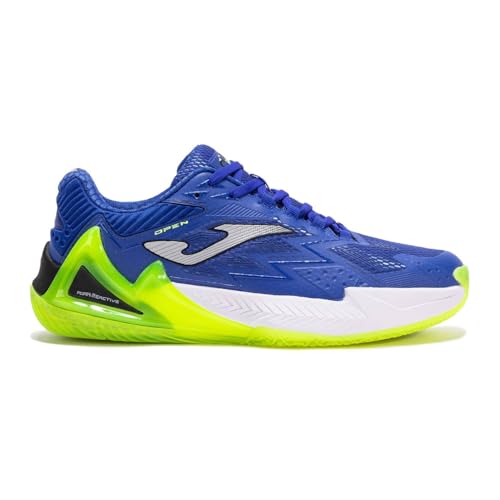 Joma Open Men Azul 2504: zapatillas cómodas que evitan deslizamientos en la pista