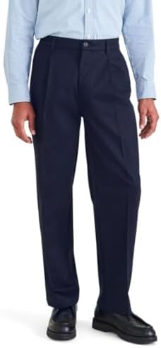Relaxed Fit Signature Iron Free Khaki with Stain Defender Pants -...