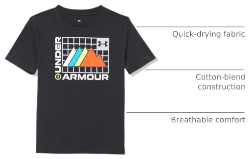 Image of Under Armour Boys' Short Sleeve Graphic T-Shirt, Soft & Comfortable, Outdoor Collection