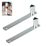 2 Stück M12 Dreikantschlüssel, Stahl-Dreikantschlüssel für Absperrpfosten, 17mm, Pollerschlüssel Dreikant universal, Feuerwehrschlüssel M12, Pfostenschlüssel für Poller & Absperrpfosten