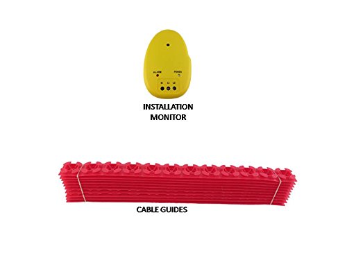 110 Sqft Warming Systems 120 V Electric Tile Radiant Floor Heating Cable With Gfci Protected Programmable Thermostat #TOP4