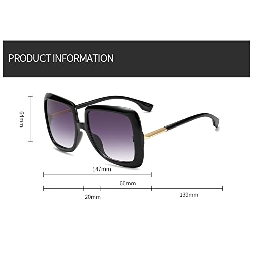 Women Sunglasses Oversized Butterfly Sun Glasses Vintage Eyewear UV400 Shades Goggles2