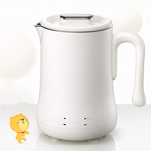 Hervidor eléctrico portátil de acero inoxidable y plástico miniatura 3