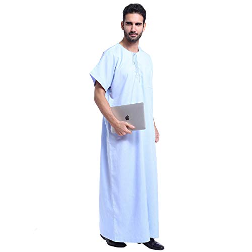 Thobe islamique ample et confortable contre la chaleur