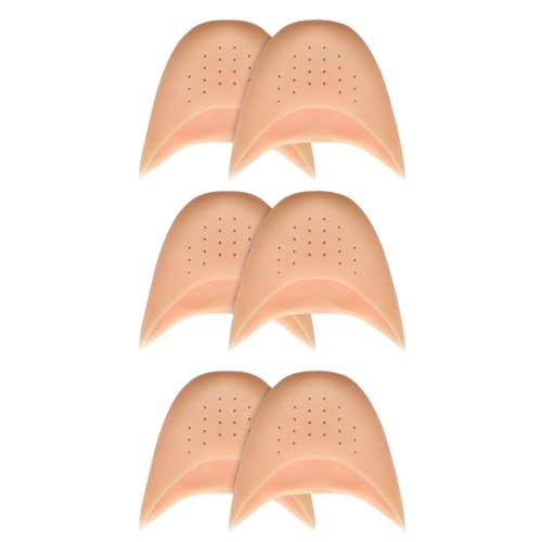 JEYORZY Salvapunte in Silicone Gel Salva Punte, 3 Paia Salvapunte in Silicone, Protettore Copri Dita, Piede Suggerimento Manicotto Per Proteggere Piedi, Copri Dita Salvapunta per Scarpe a Punta Ballet